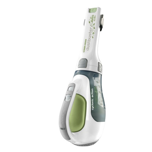 Black and Decker - ES 108V Lithium Ion Dustbuster with Cyclonic Action - DV1010ECL