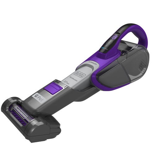 Aspirador de mano 27Wh GEN 10 con tecnología Smart Tech especial para  Mascotas - DVJ325BFSPBLACK+DECKER