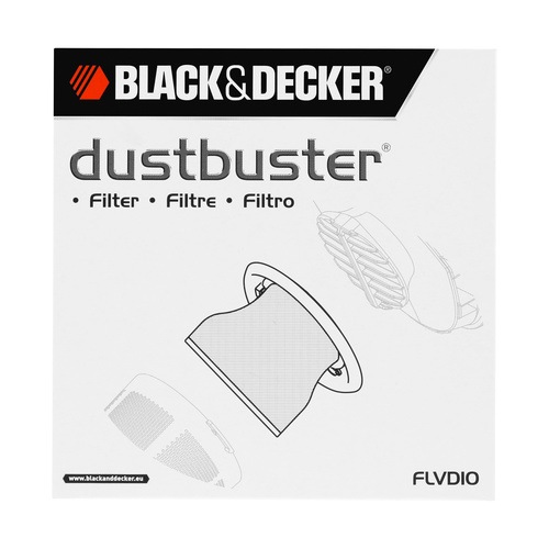 Black and Decker - Filtro de recambio para modelos NVB115WA y NVB215WA - FLVD10