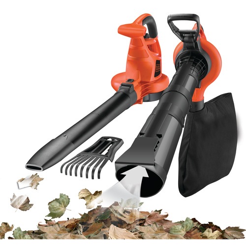 ES 3000W Blower Vac with leaf collection system GW3050BLACK+DECKER