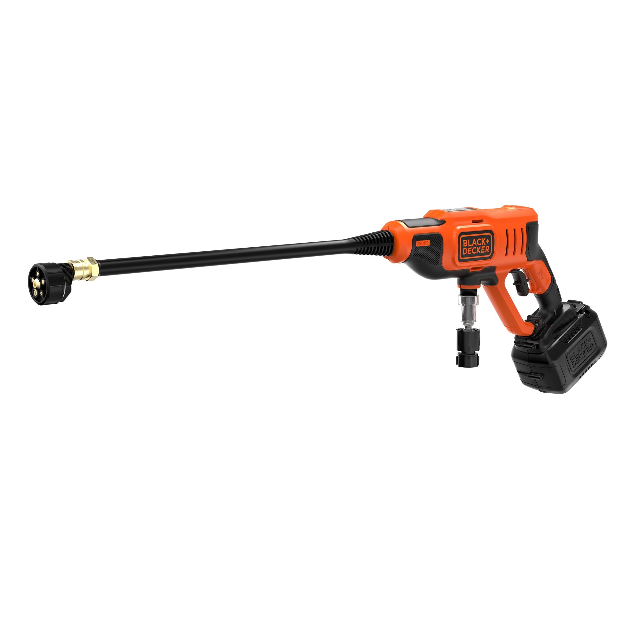 【katok00】BLACK+DECKER 18V BCPC18D1 Hidroplimpiadora con una batería 18V 2Ah Litio | BLACK+DECKER