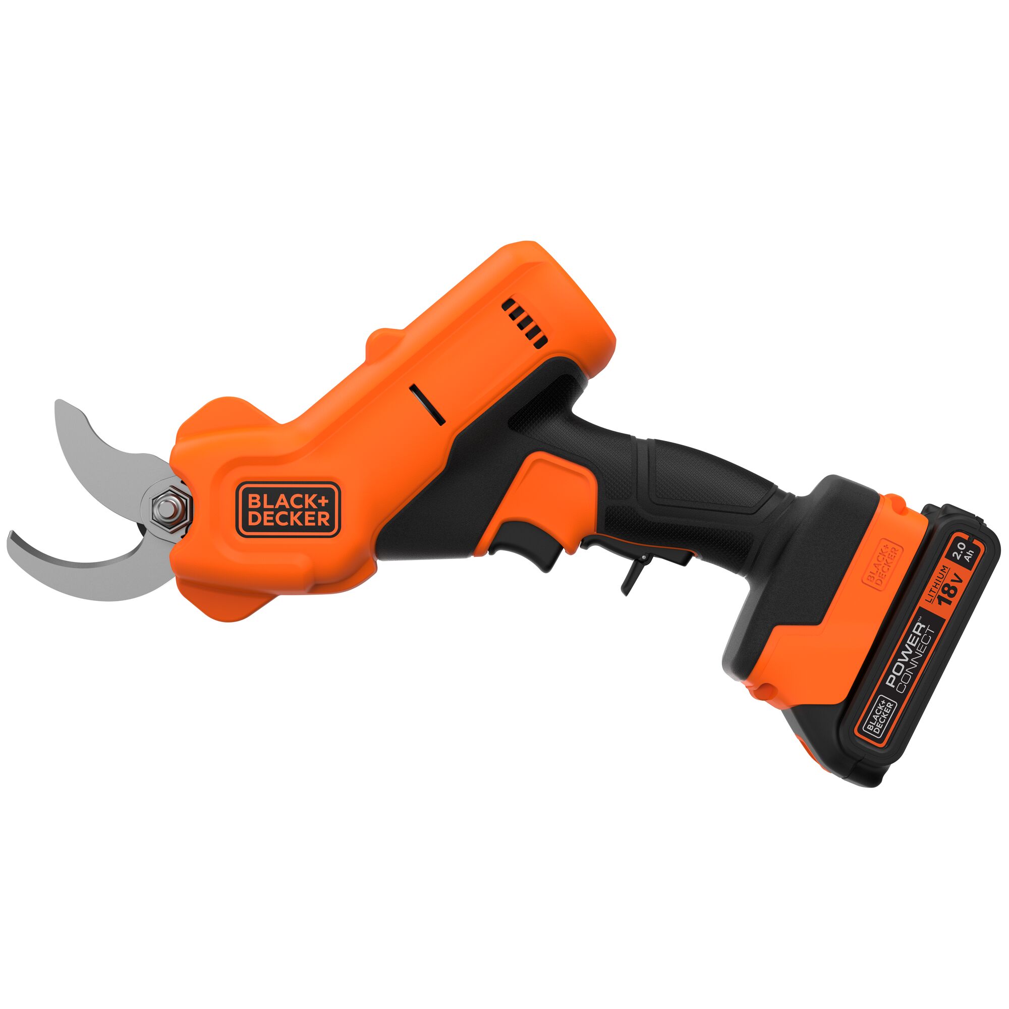 Tijera Podadora de mano con una batería 18V 2Ah Litio | BLACK+DECKER