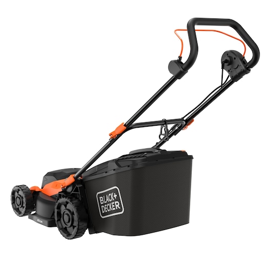 BLACK+DECKER BEMWP400 40cm 1800W Corded Mower 3/4 away view