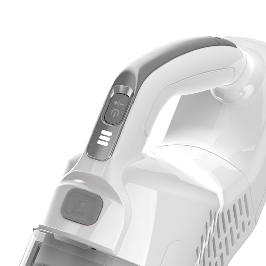 Aspirador de escoba 2en1 18V 1,5Ah Litio. 2 velocidades, autonomía de 33miny depósito de 500ml